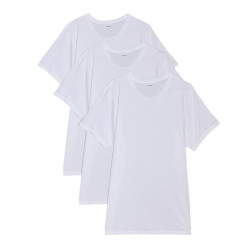 3PACK t-shirt hommes Calvin Klein blanc (NB4011E-100)