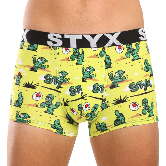 Styx Caleçon homme art sports rubber cactus (G1351)