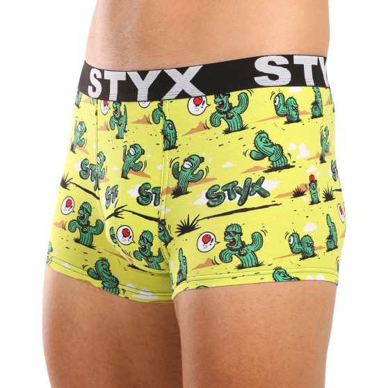 Styx Caleçon homme art sports rubber cactus (G1351)