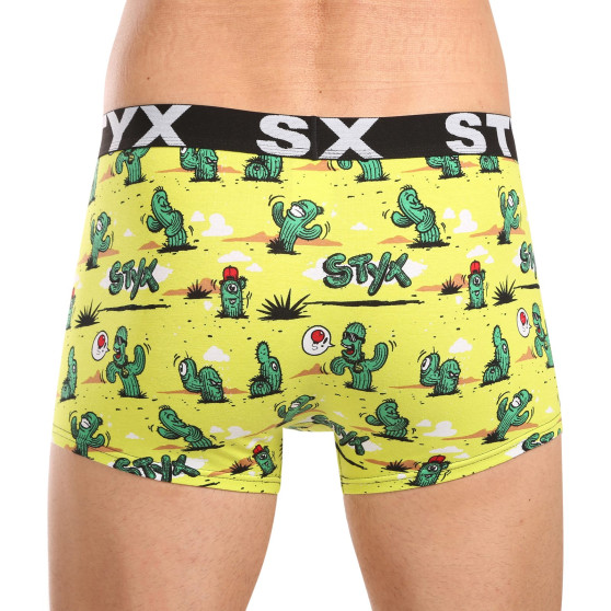 Styx Caleçon homme art sports rubber cactus (G1351)