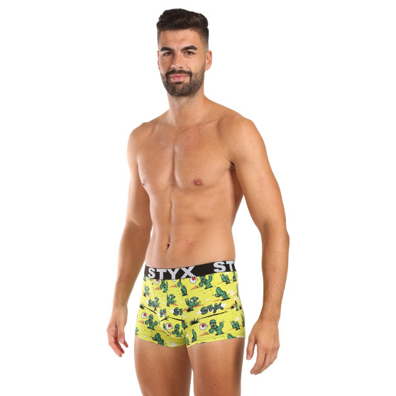 Styx Caleçon homme art sports rubber cactus (G1351)