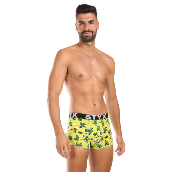 Styx Caleçon homme art sports rubber cactus (G1351)