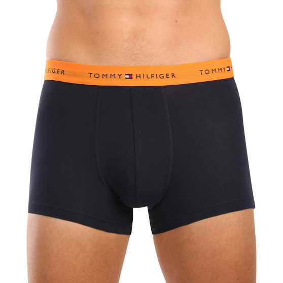 3PACK Boxers homme Tommy Hilfiger bleu foncé (UM0UM02763 0T3)