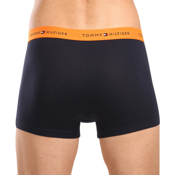 3PACK Boxers homme Tommy Hilfiger bleu foncé (UM0UM02763 0T3)