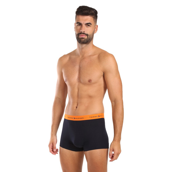 3PACK Boxers homme Tommy Hilfiger bleu foncé (UM0UM02763 0T3)