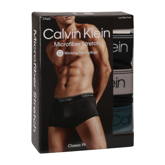 3PACK Boxers homme Calvin Klein noir (NB2569A-Q7E)