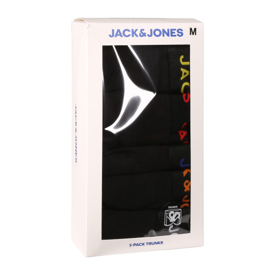 5PACK Boxers homme Jack and Jones noir (12242494)