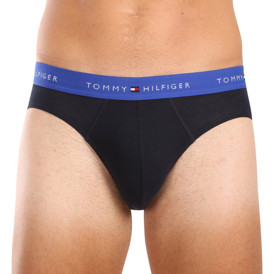 3PACK slip homme Tommy Hilfiger bleu foncé (UM0UM02904 0Y1)