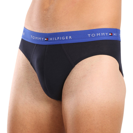 3PACK slip homme Tommy Hilfiger bleu foncé (UM0UM02904 0Y1)