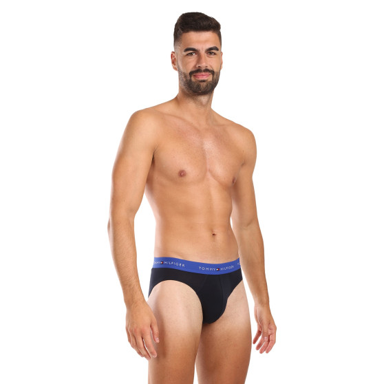 3PACK slip homme Tommy Hilfiger bleu foncé (UM0UM02904 0Y1)