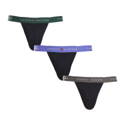 3PACK jockstraps pour hommes Tommy Hilfiger noir (UM0UM03384 0UI)