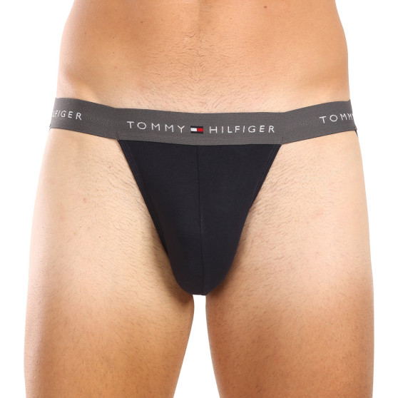 3PACK jockstraps pour hommes Tommy Hilfiger noir (UM0UM03384 0UI)