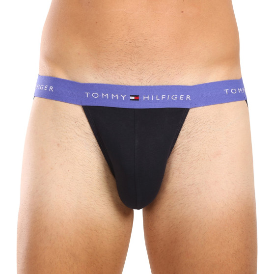 3PACK jockstraps pour hommes Tommy Hilfiger noir (UM0UM03384 0UI)