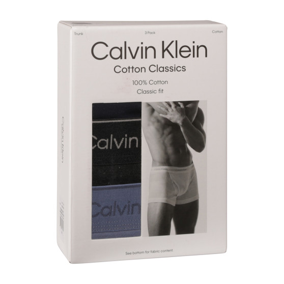 3PACK Boxers homme Calvin Klein multicolore (NB4002A-PRM)