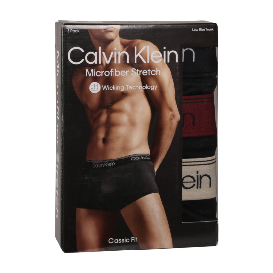 3PACK Boxers homme Calvin Klein noir (NB2569A-Q84)