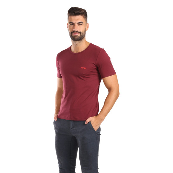 3PACK t-shirt hommes HUGO multicolore (50480088 966)