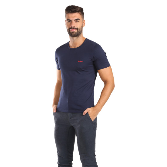 3PACK t-shirt hommes HUGO multicolore (50480088 966)