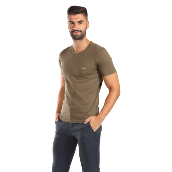 3PACK t-shirt hommes HUGO multicolore (50480088 985)