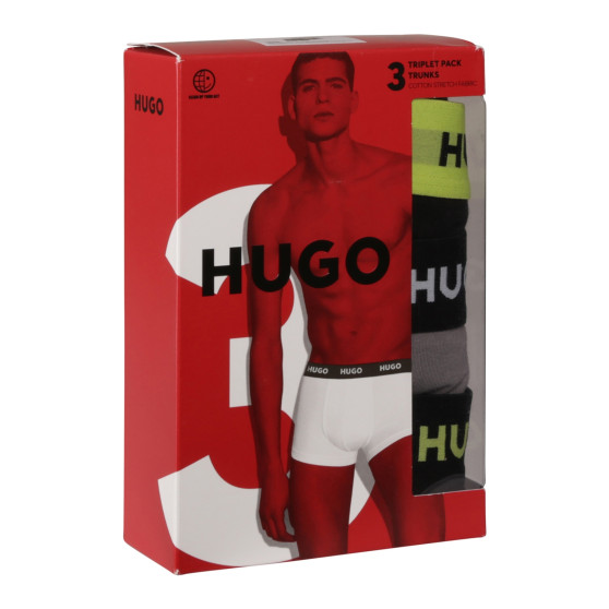 3PACK Boxers homme HUGO multicolore (50517878 986)