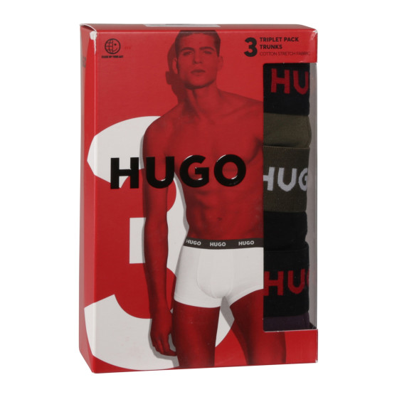 3PACK Boxers homme HUGO multicolore (50517878 987)