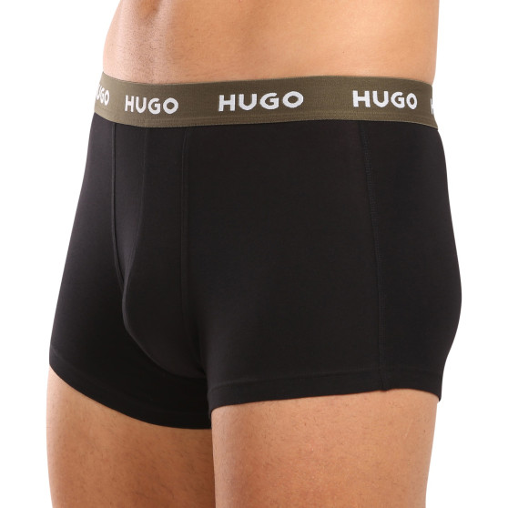 3PACK Boxers homme HUGO noir (50517878 988)