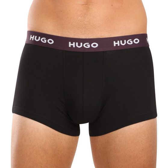 3PACK Boxers homme HUGO noir (50517878 988)