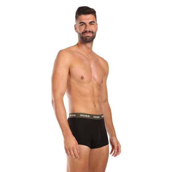 3PACK Boxers homme HUGO noir (50517878 988)