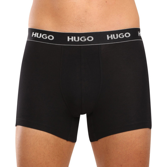 3PACK Boxers homme HUGO noir (50517886 991)