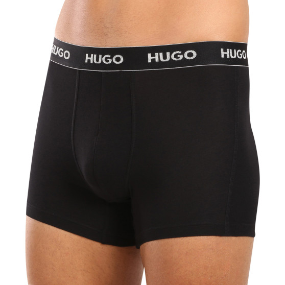 3PACK Boxers homme HUGO noir (50517886 991)