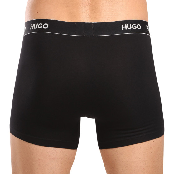 3PACK Boxers homme HUGO noir (50517886 991)