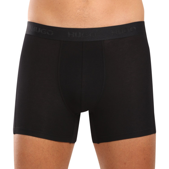 3PACK Boxers homme HUGO noir (50517886 991)