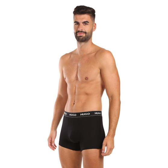 3PACK Boxers homme HUGO noir (50517886 991)