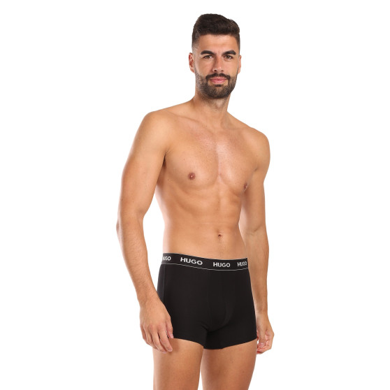 3PACK Boxers homme HUGO noir (50517886 991)