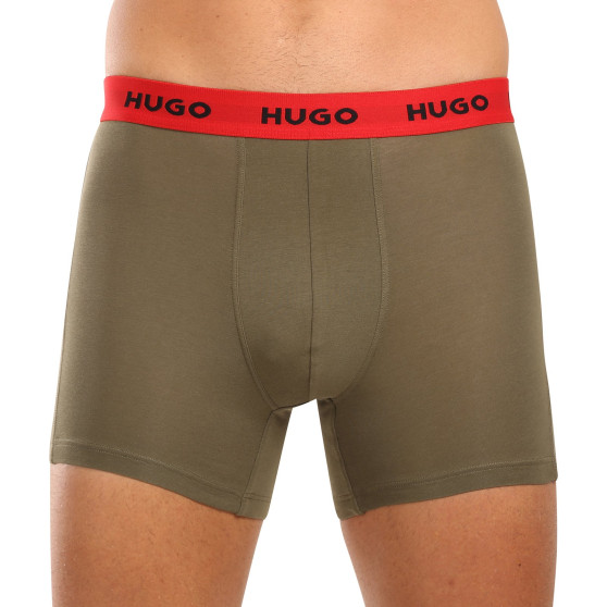 3PACK Boxers homme HUGO multicolore (50517887 984)