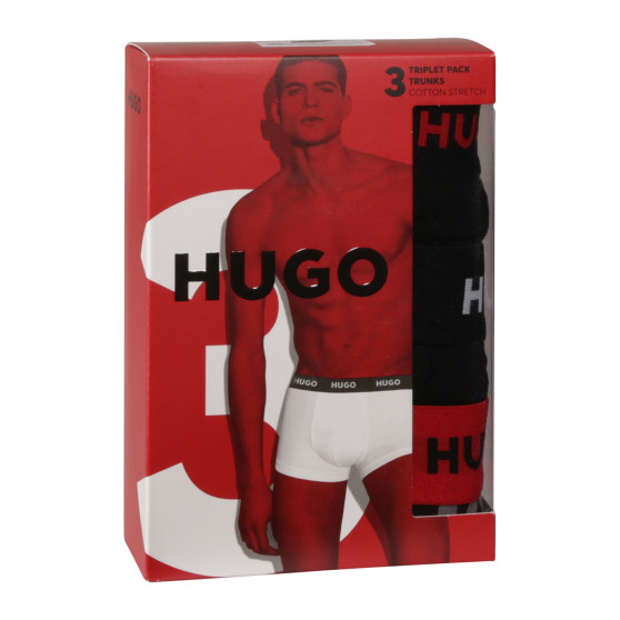 3PACK Boxers homme HUGO multicolore (50517894 980)