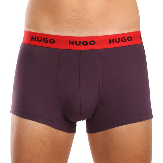 3PACK Boxers homme HUGO multicolore (50517894 982)