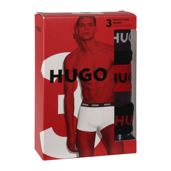 3PACK Boxers homme HUGO multicolore (50517894 982)