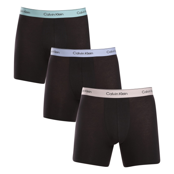 3PACK Boxers homme Calvin Klein noir (NB3964A-U2Y)