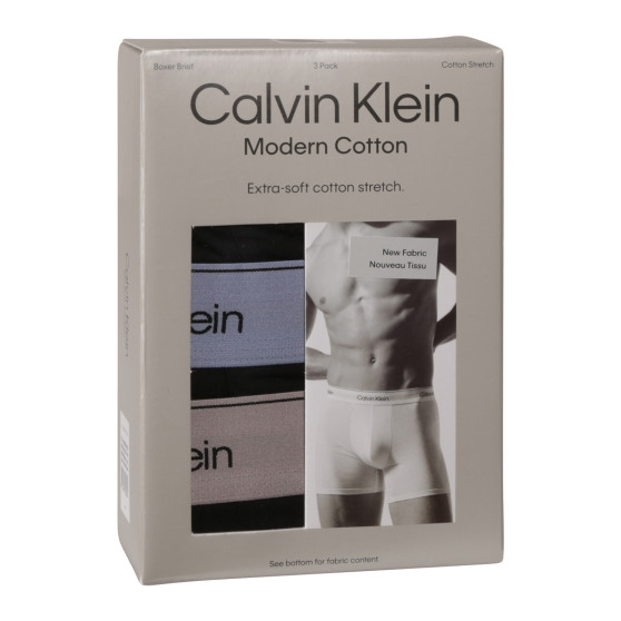 3PACK Boxers homme Calvin Klein noir (NB3964A-U2Y)