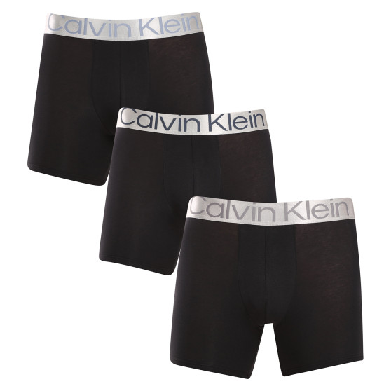 3PACK Boxers homme Calvin Klein noir (NB3131A-PZE)