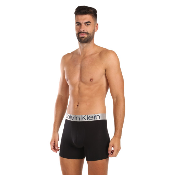 3PACK Boxers homme Calvin Klein noir (NB3131A-PZE)