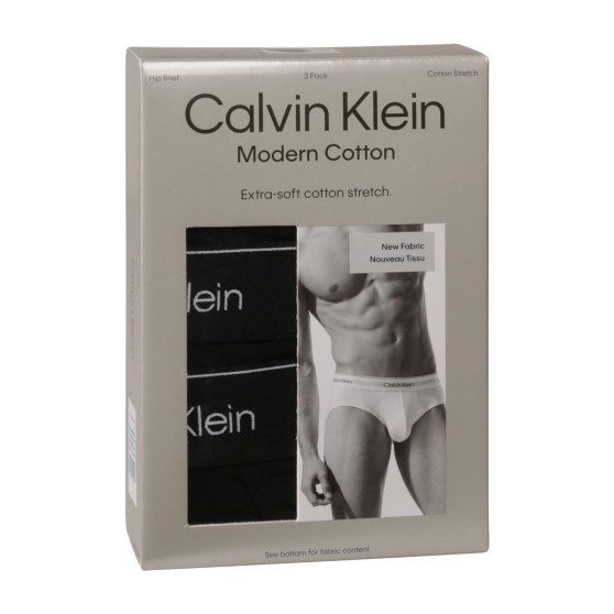 3PACK slip homme Calvin Klein noir (NB3962A-TM6)