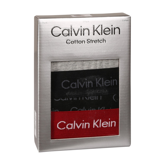 3PACK Boxers homme Calvin Klein multicolore (NB3056A-QYP)