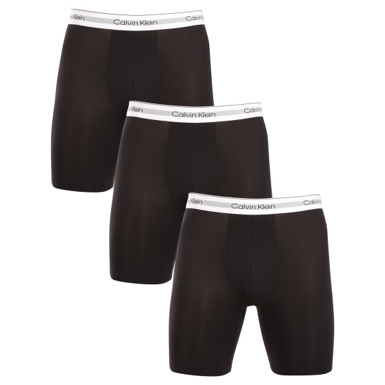 3PACK Boxers homme Calvin Klein noir (NB3955A-UB1)