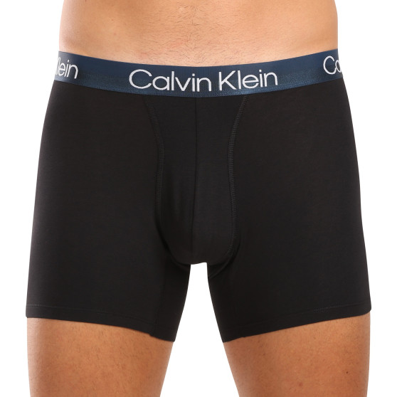 3PACK Boxers homme Calvin Klein noir (NB2971A-PZI)