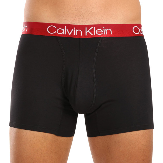 3PACK Boxers homme Calvin Klein noir (NB2971A-PZI)