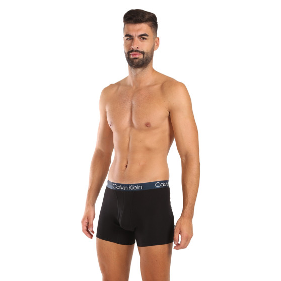 3PACK Boxers homme Calvin Klein noir (NB2971A-PZI)