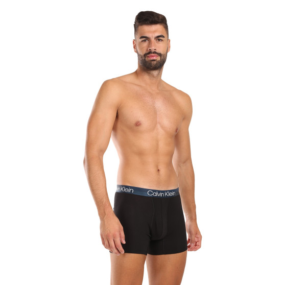 3PACK Boxers homme Calvin Klein noir (NB2971A-PZI)