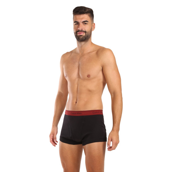 3PACK Boxers homme Calvin Klein noir (NB4002A-PRU)