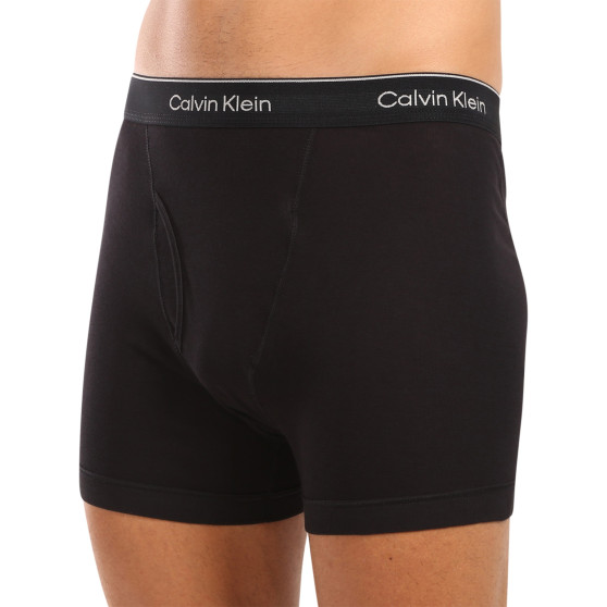 3PACK Boxers homme Calvin Klein noir (NB4003A-001)